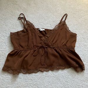 American Eagle cropped shirt